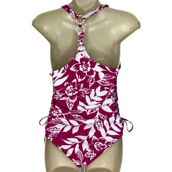 Kona Sol Side-Cinch Tropical Modern One Piece Small - Picture 8 of 9